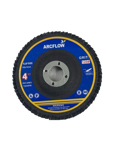 Arcflow Flap Disc 100*16mm Grit 120