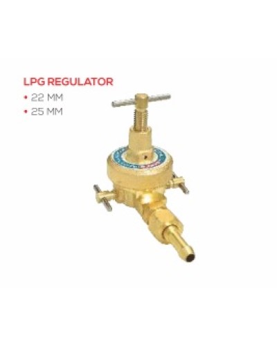 GASCO LPG Regulator - 22 & 25mm