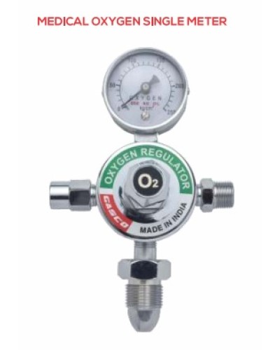 GASCO Medical Oxygen Regulator - Single Meter