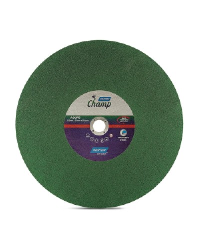 Norton Champ 355 x 2.6 x 25.4 mm Green Single Net Chopsaw Wheel 